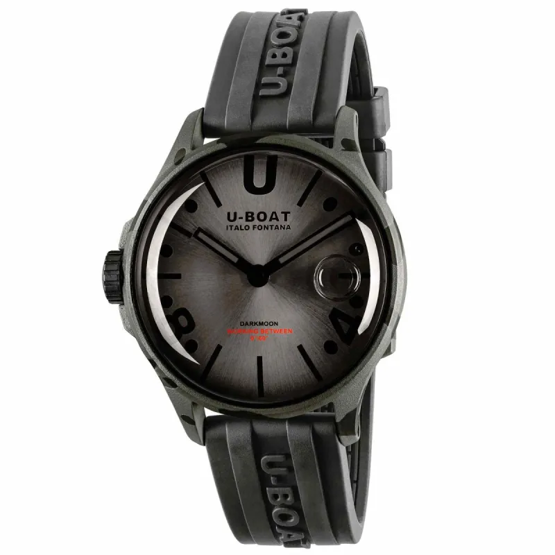U-Boat 9551 Darkmoon 40mm Grey Curved Camouflage Wristwatch sold by H.S. Johnson