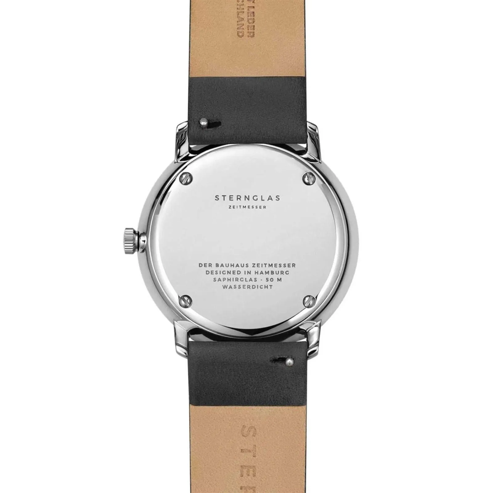 Sternglas S01-NA01-PR07 Men's Naos Black Strap Wristwatch sold by H.S. Johnson product image thumbnail 3