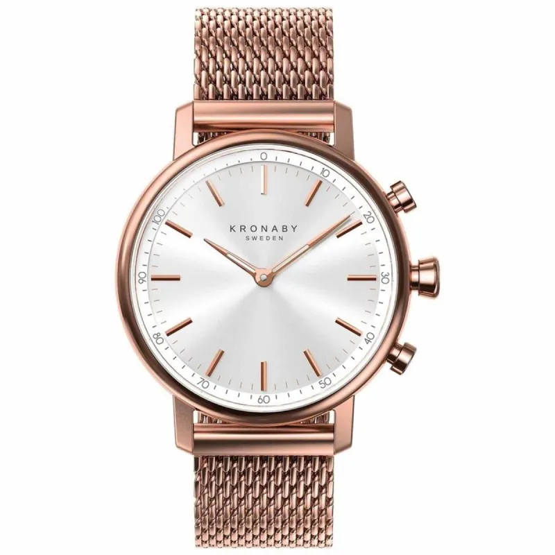 Kronaby S1400/1 Carat Hybrid Smartwatch sold by H.S. Johnson