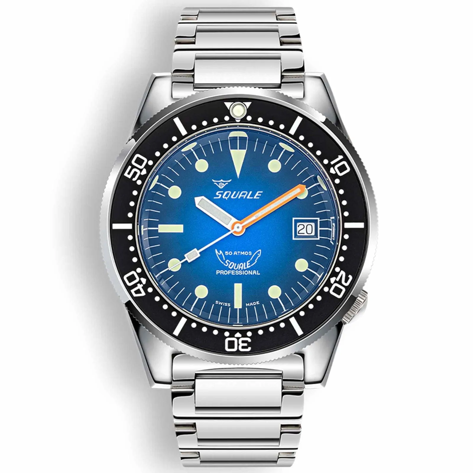 Squale 1521PROFD.SQ20L Men's Classic Dive Automatic Watch sold by H.S. Johnson