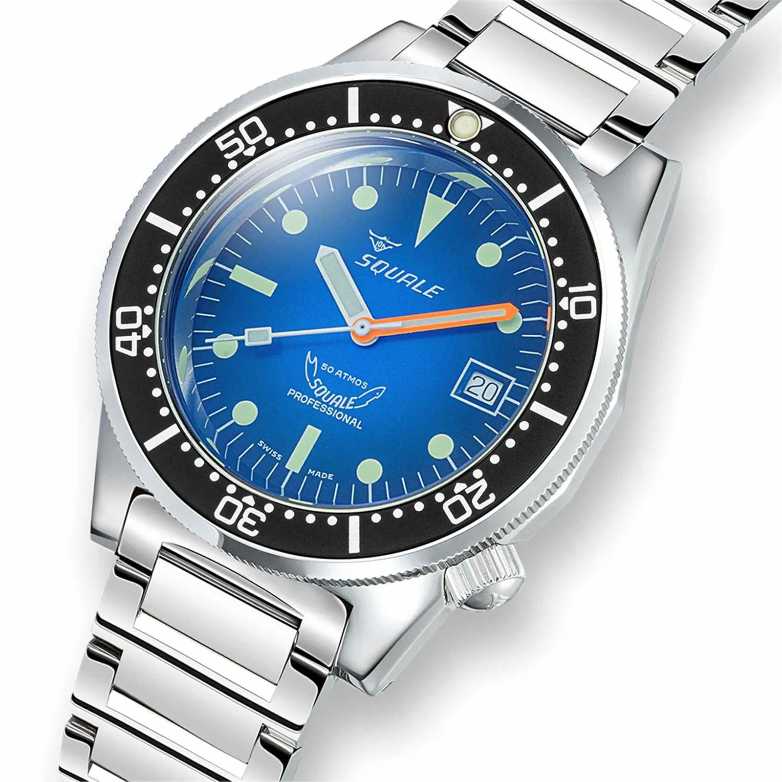Squale 1521PROFD.SQ20L Men's Classic Dive Automatic Watch sold by H.S. Johnson product image thumbnail 2