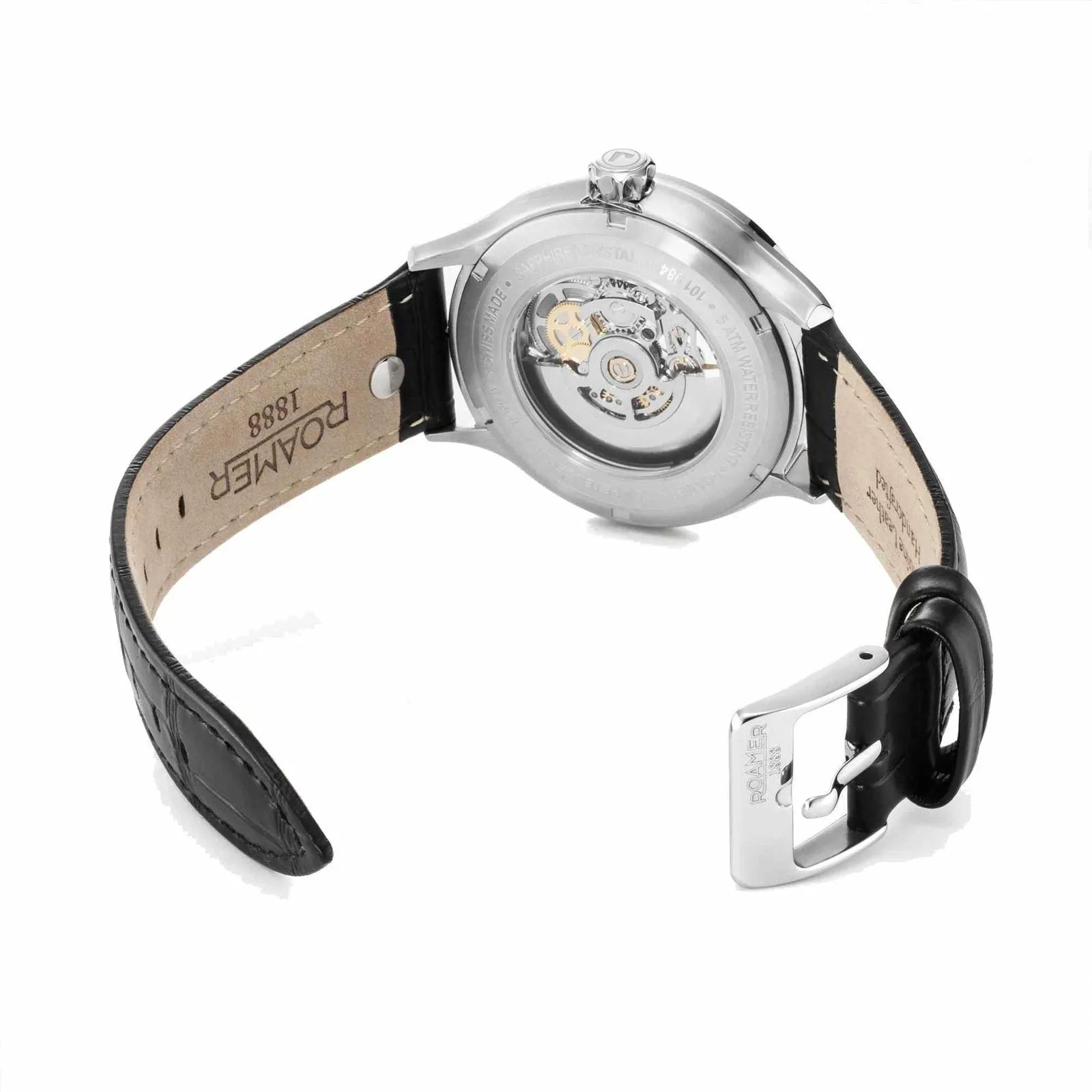 Roamer 101984 41 85 05 Competence Skeleton IV Automatic Watch sold by H.S. Johnson product image thumbnail 2