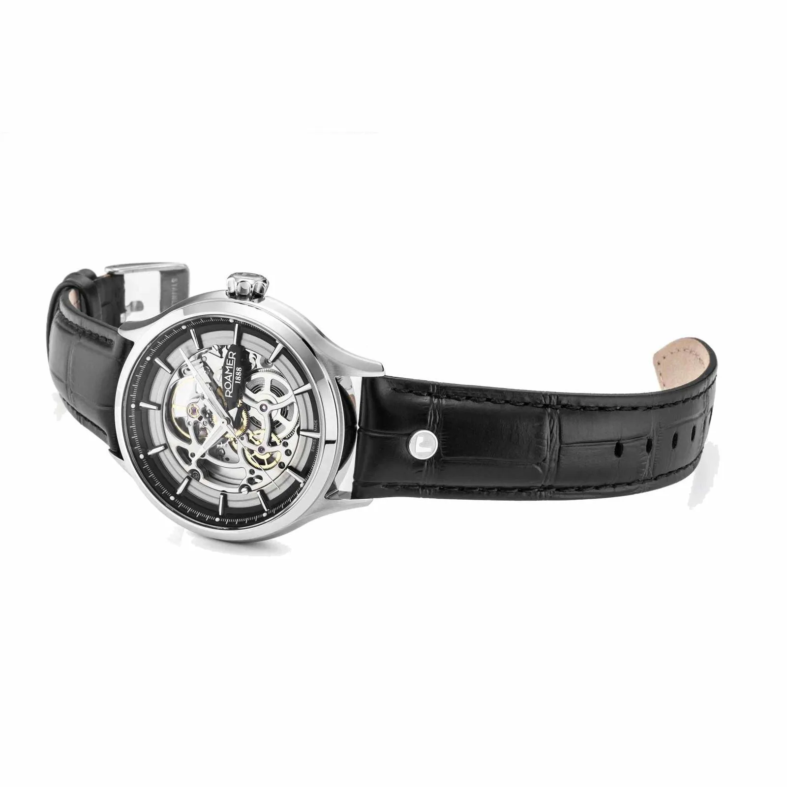 Roamer 101984 41 85 05 Competence Skeleton IV Automatic Watch sold by H.S. Johnson product image thumbnail 4