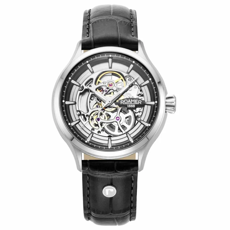 Roamer 101984 41 85 05 Competence Skeleton IV Automatic Watch made by H.S. Johnson