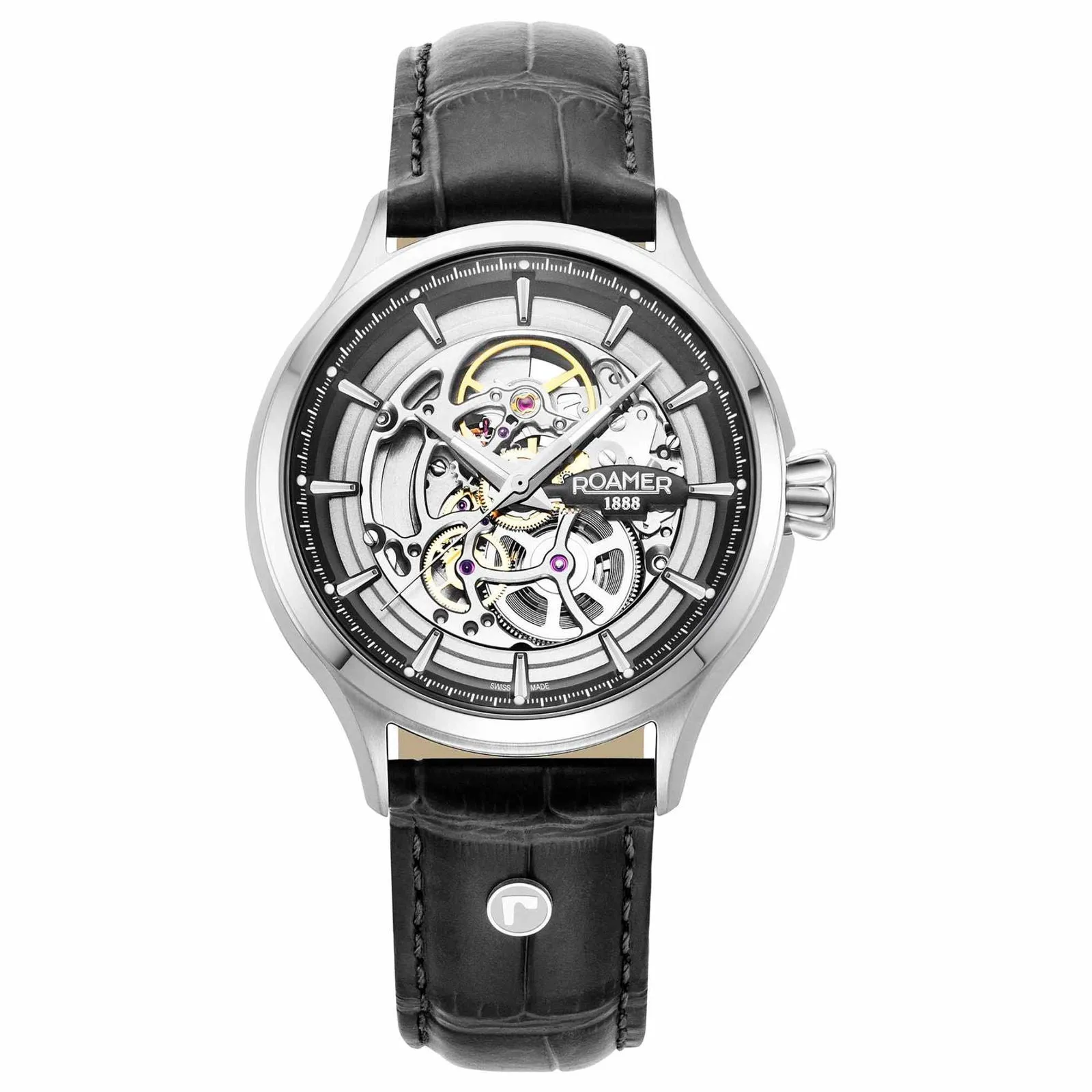 Roamer 101984 41 85 05 Competence Skeleton IV Automatic Watch sold by H.S. Johnson