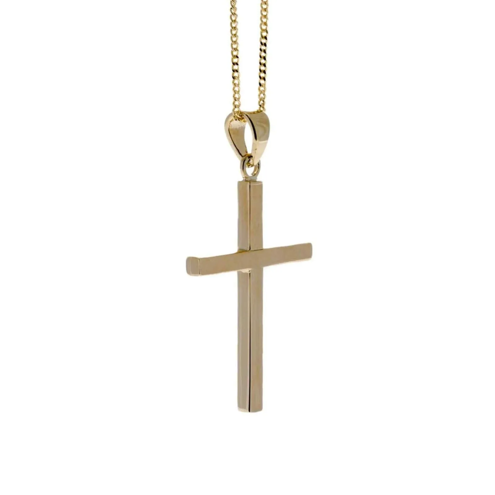 Elements Gold GP942 Large Cross Pendant Only sold by H.S. Johnson product image thumbnail 2