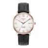 Roamer 958833 49 13 05 Men's Valais Black Leather Strap Wristwatch sold by H.S. Johnson