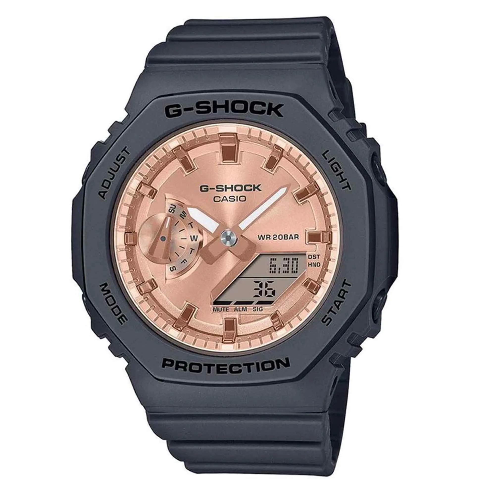 G-Shock GMA-S2100MD-1AER Rose Gold Metallic Dial Wristwatch sold by H.S. Johnson