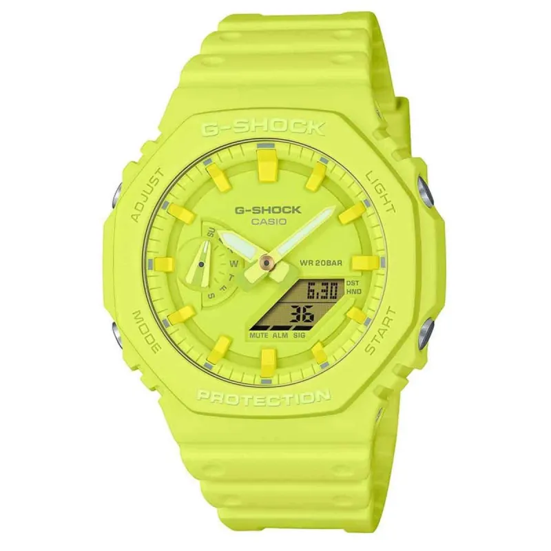 G-Shock GA-2100-9A9ER One Tone 2100 Wristwatch sold by H.S. Johnson
