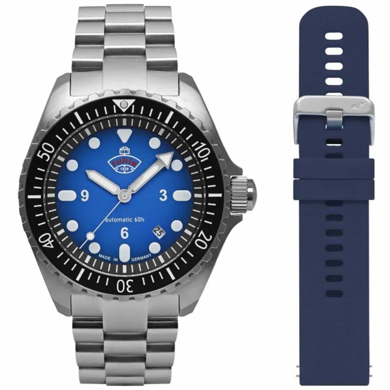 Ruhla 4960M3-set Men's NVA Kommando Minentaucher Wristwatch sold by H.S. Johnson