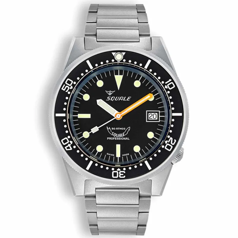 Squale 1521BKBL.SQ20S Men's Classic Dive Automatic Watch sold by H.S. Johnson
