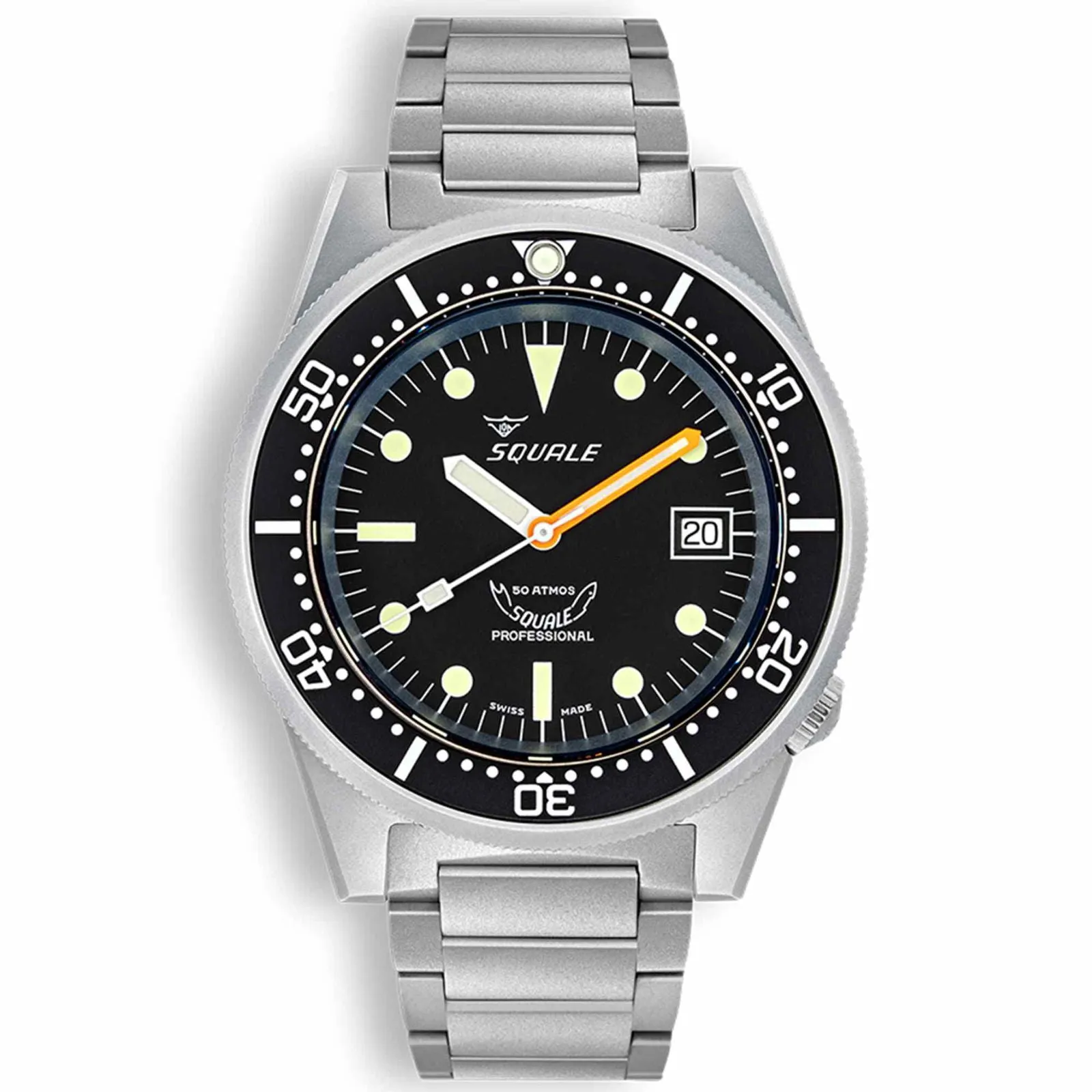 Squale 1521BKBL.SQ20S Men's Classic Dive Automatic Watch sold by H.S. Johnson