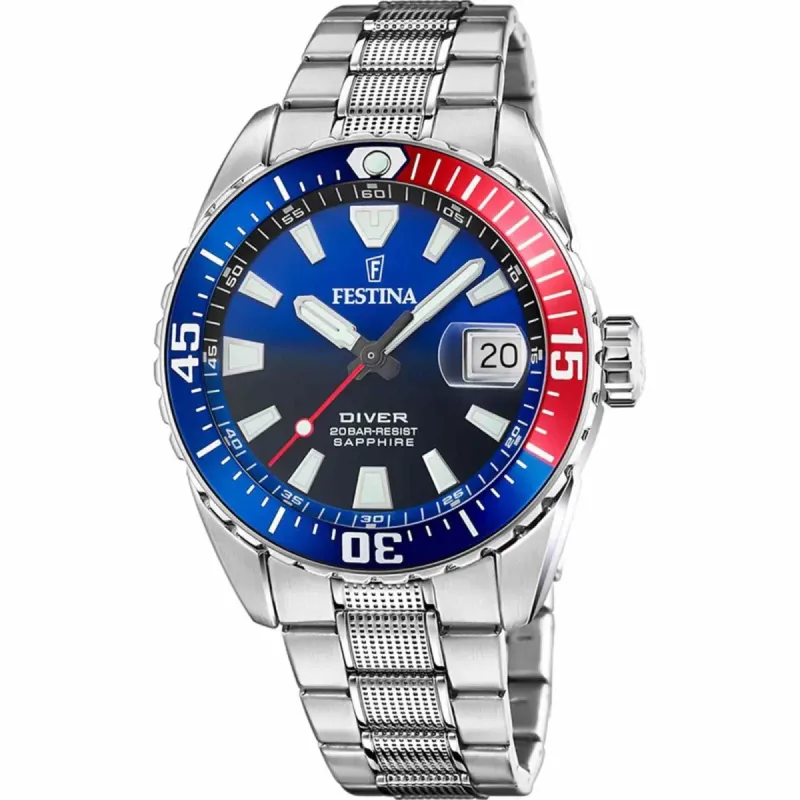 Festina F20669/4 Men's The Originals Diver Wristwatch sold by H.S. Johnson