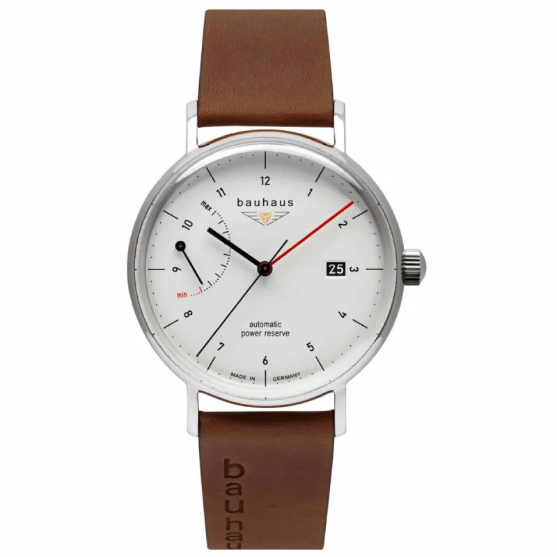 Bauhaus 21601 Men's Classic Automatic Power Reserve Wristwatch sold by H.S. Johnson