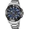 Festina F20641/2 Men's Blue Chrono Bike Steel Bracelet Wristwatch sold by H.S. Johnson