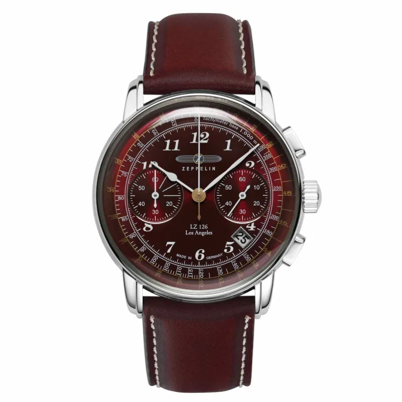 Zeppelin 7614-6 Men's Los Angeles Chronograph Watch sold by H.S. Johnson