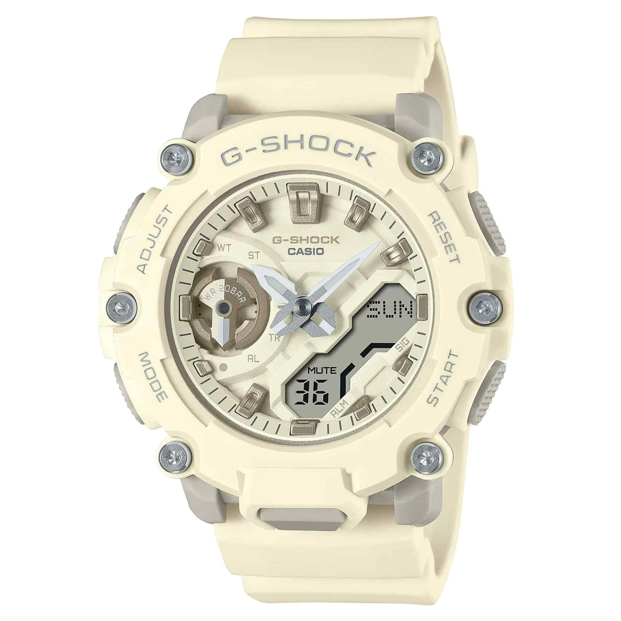 G-Shock GMA-S2200-7AER Monochrome Colour Series Wristwatch sold by H.S. Johnson