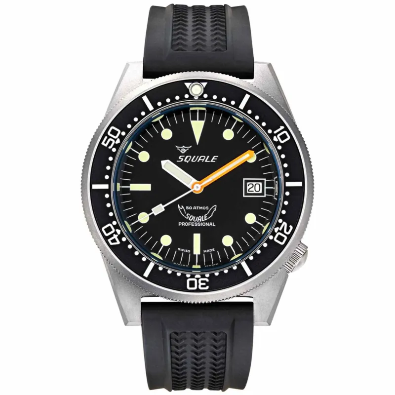 Squale 1521BKBL.VO Men's Classic Dive Automatic Watch sold by H.S. Johnson