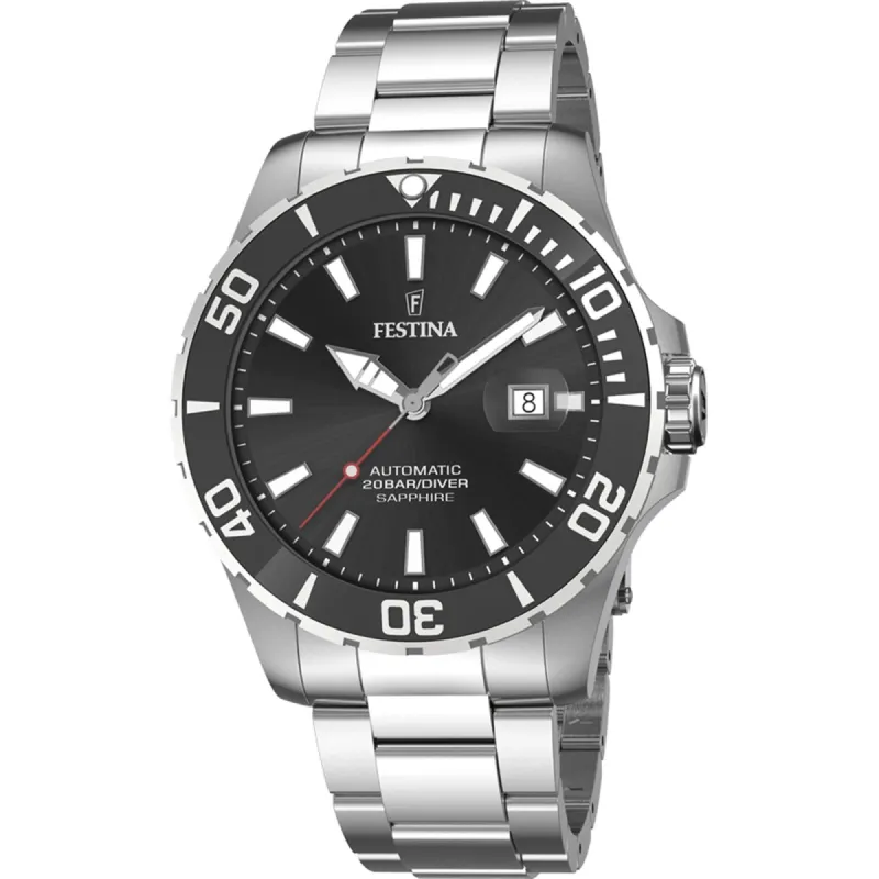 Festina F20531/4 Men's Automatic Steel Bracelet Watch sold by H.S. Johnson