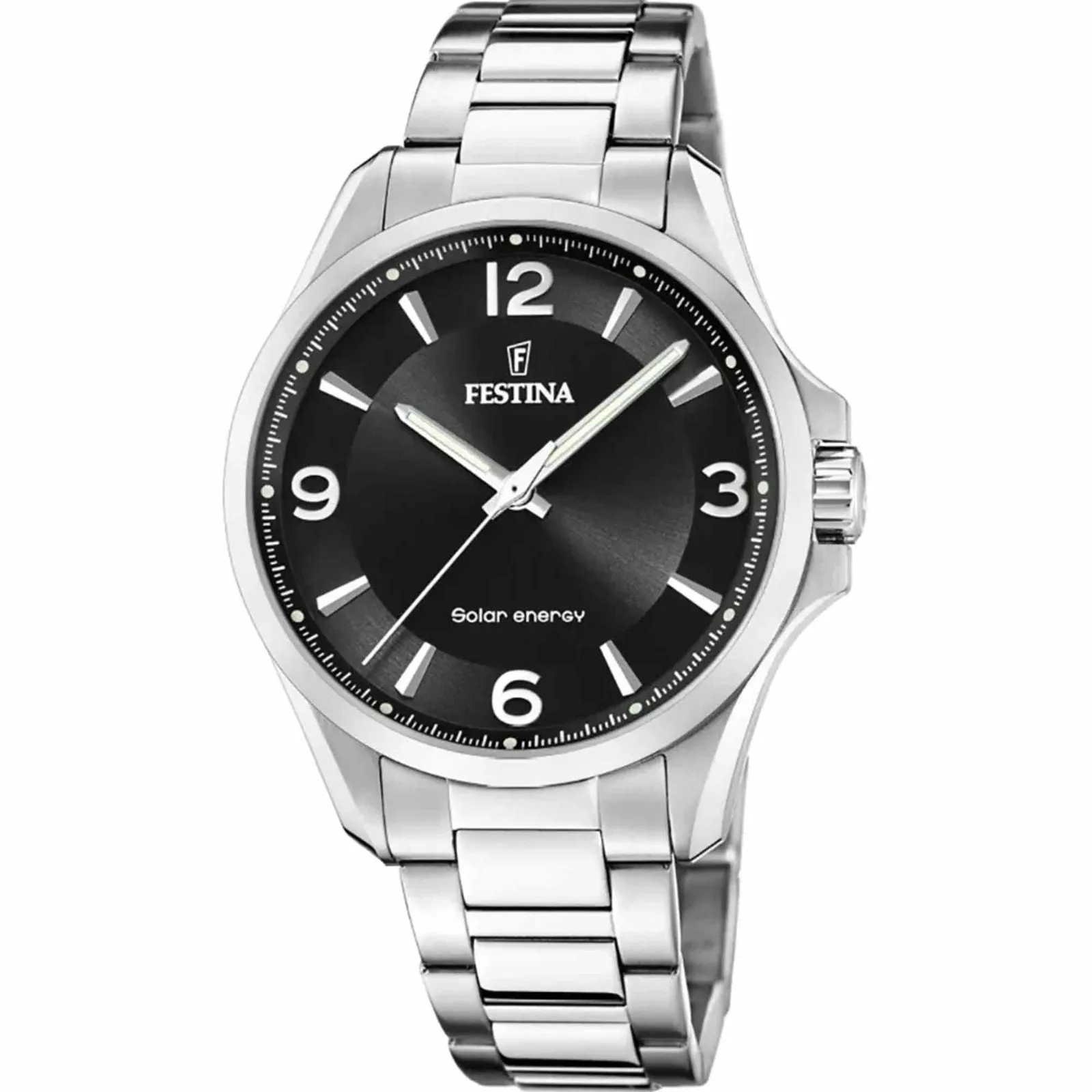 Festina F20656/4 Men's Solar Energy Stainless Steel Watch sold by H.S. Johnson