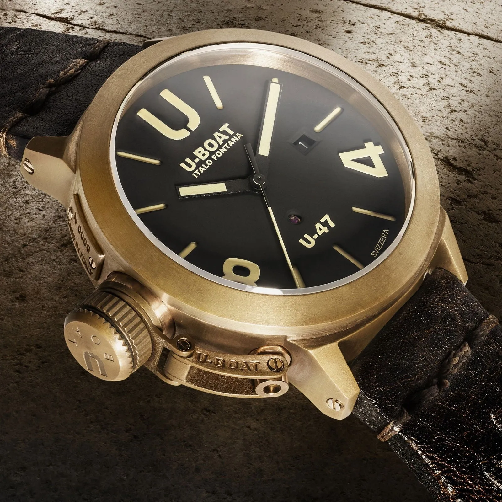 U-Boat 7797 Classico 47 Bronze Watch sold by H.S. Johnson product image thumbnail 3