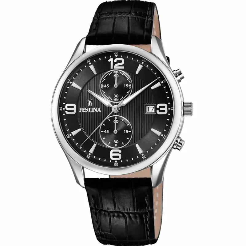 Festina F6855/8 Men's Timeless Chronograph Watch sold by H.S. Johnson