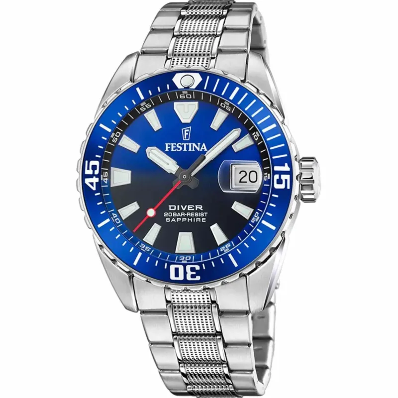 Festina F20669/1 Men's The Originals Diver Wristwatch sold by H.S. Johnson