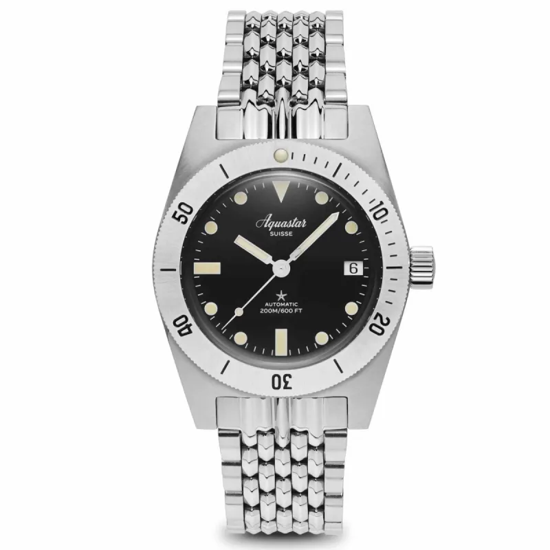 Aquastar Model 60 Re-edition Complete Package Watch made by H.S. Johnson