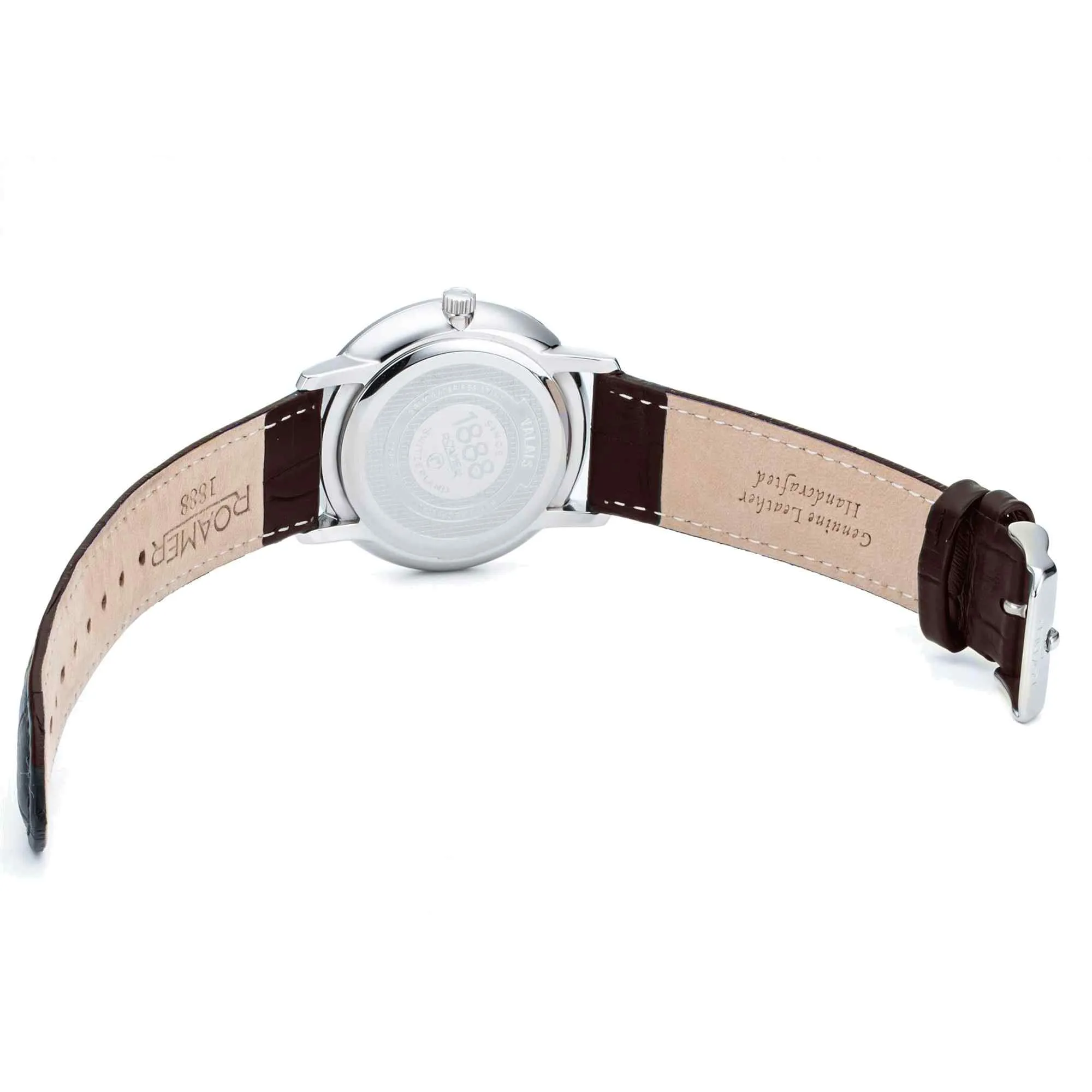 Roamer 958833 41 53 05 Men's Valais Grey Dial Wristwatch sold by H.S. Johnson product image thumbnail 3