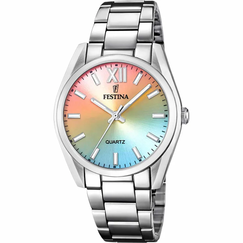 Festina F20622/H Women's Multi Coloured Dial Wristwatch sold by H.S. Johnson