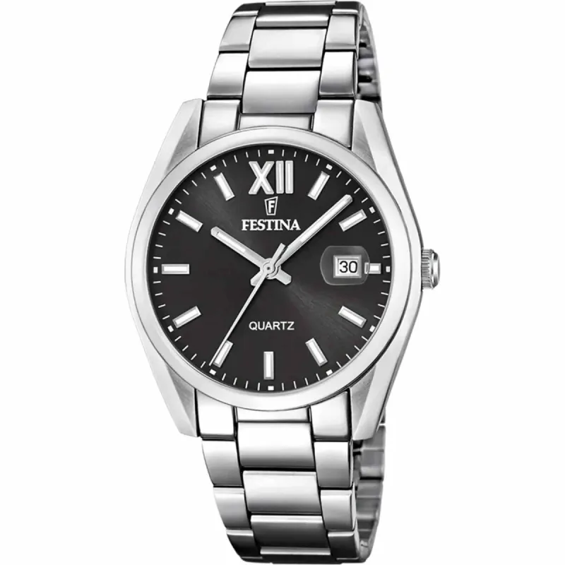 Festina F20683/6 Men's Black Classic Wristwatch sold by H.S. Johnson