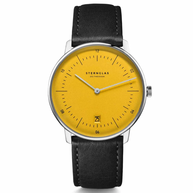Sternglas S01-NAY23-MO01 Naos Edition Yellow Wristwatch sold by H.S. Johnson