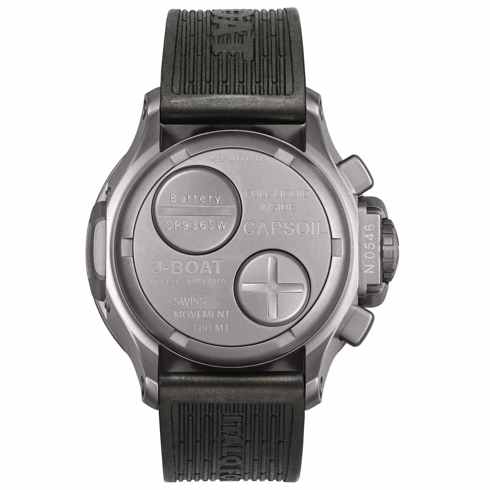 U-Boat 8111/D Capsoil Chrono 45mm SS Wristwatch sold by H.S. Johnson product image thumbnail 2