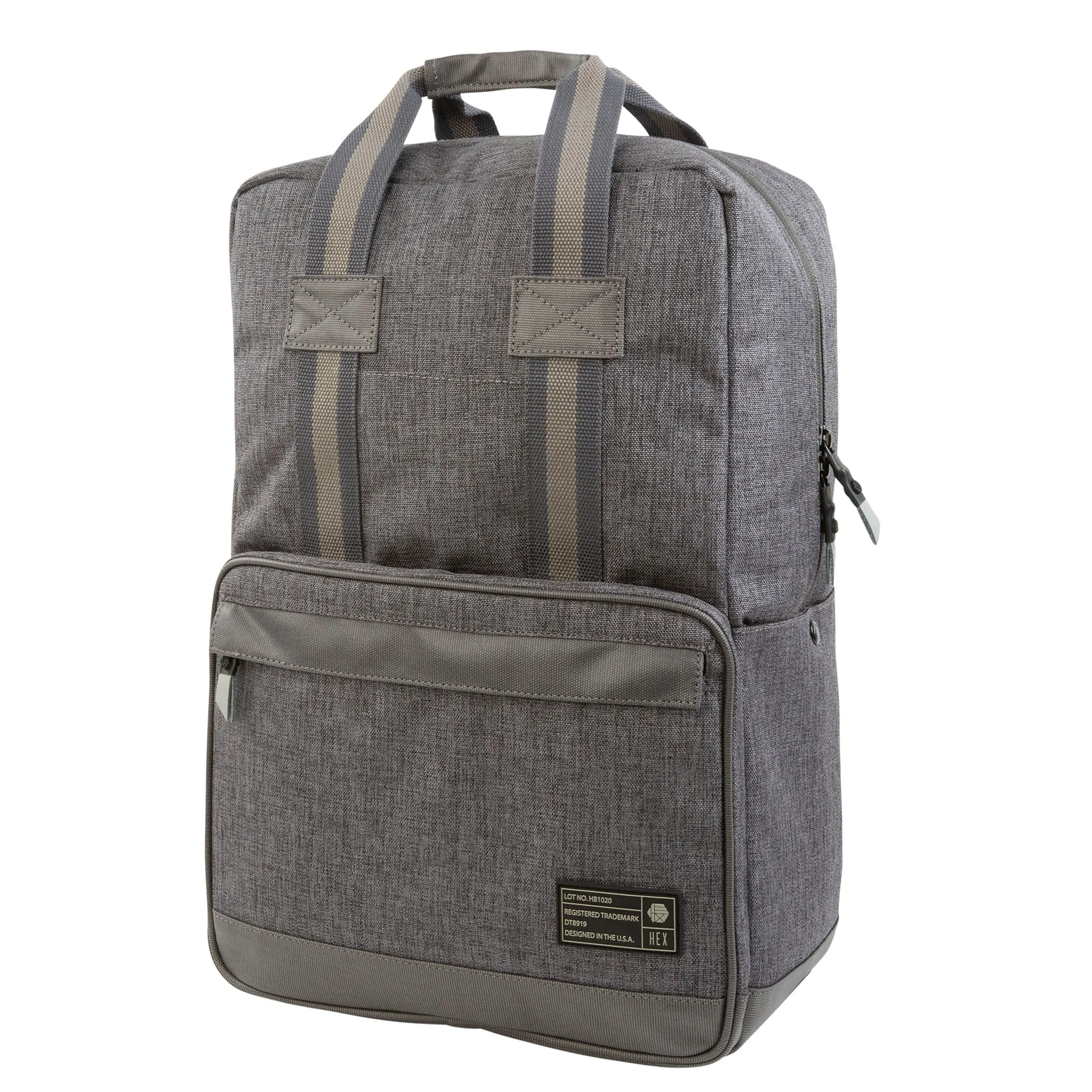 INSTINCT CONVERTIBLE BACKPACK GREY WOVEN sold by HEX