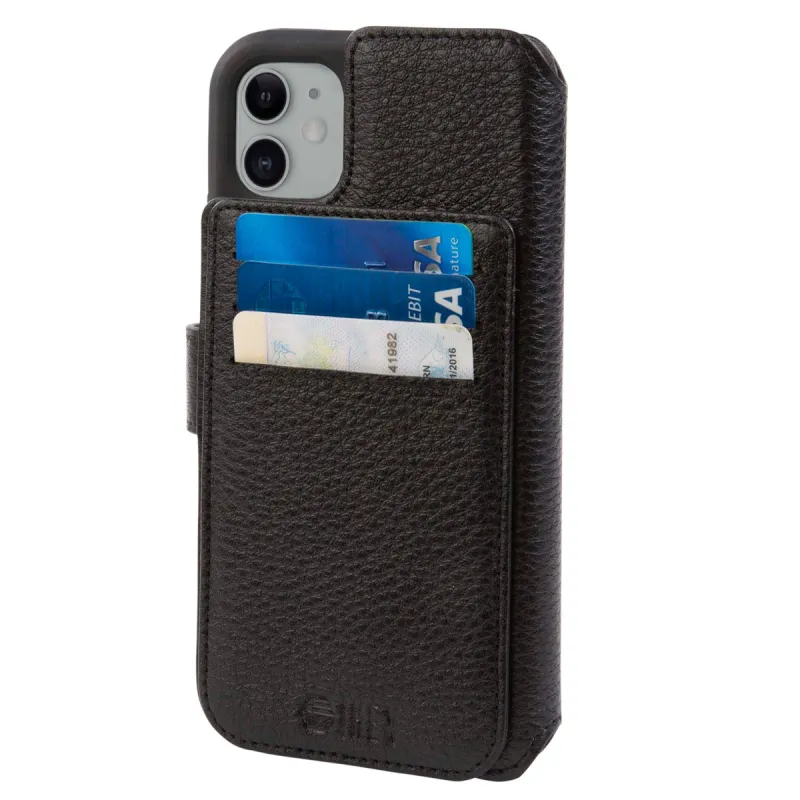 IP11 3-IN-1 CASE BLACK LEATHER sold by HEX