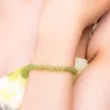 Stretch Bead Bracelet in Peridot sold by Henryka