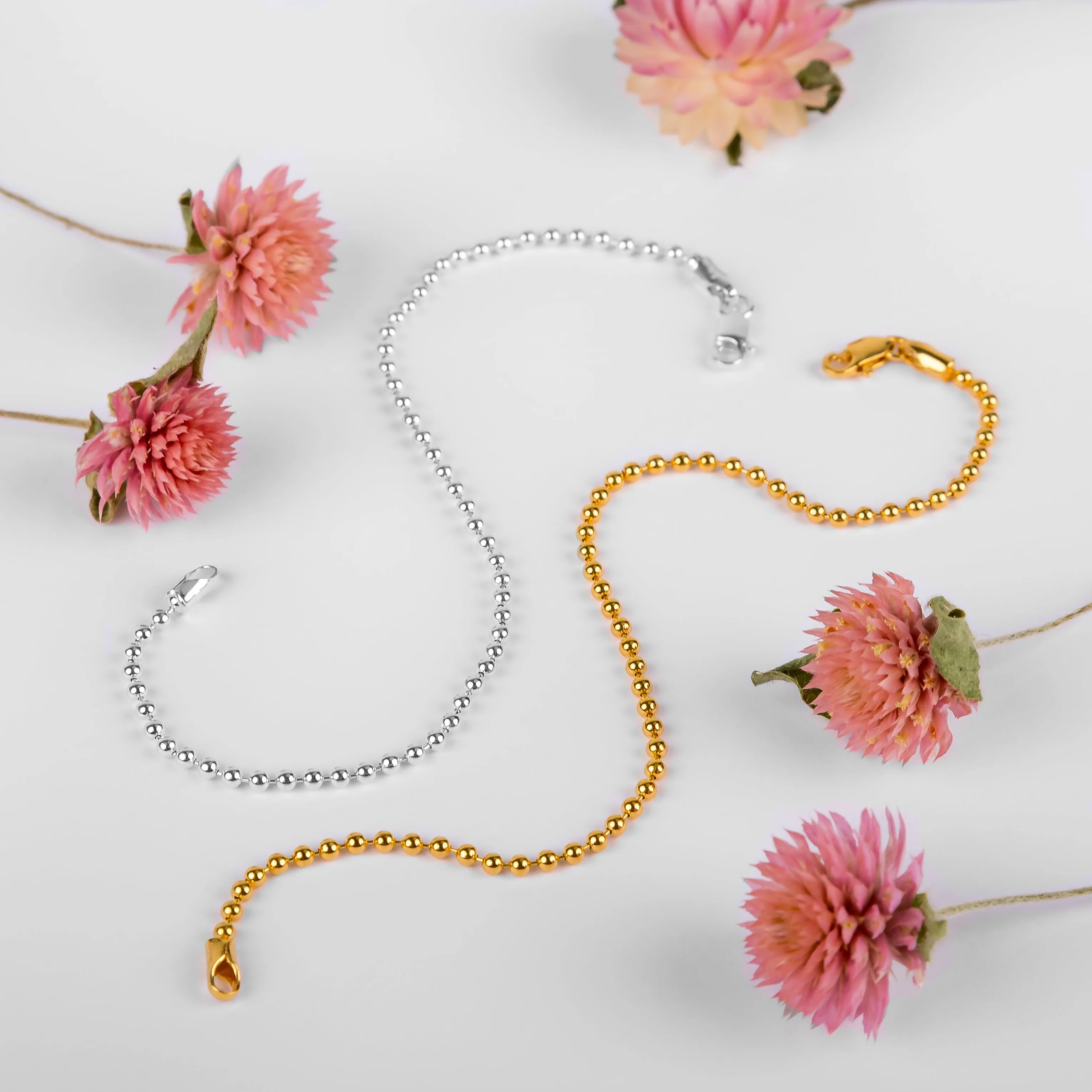 14ct Gold Plated Ball Bracelet sold by Henryka product image thumbnail 5