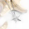 Starfish Necklace in Silver sold by Henryka
