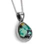 Pretty Tibetan Turquoise Necklace - Natural Designer Gemstone sold by Henryka
