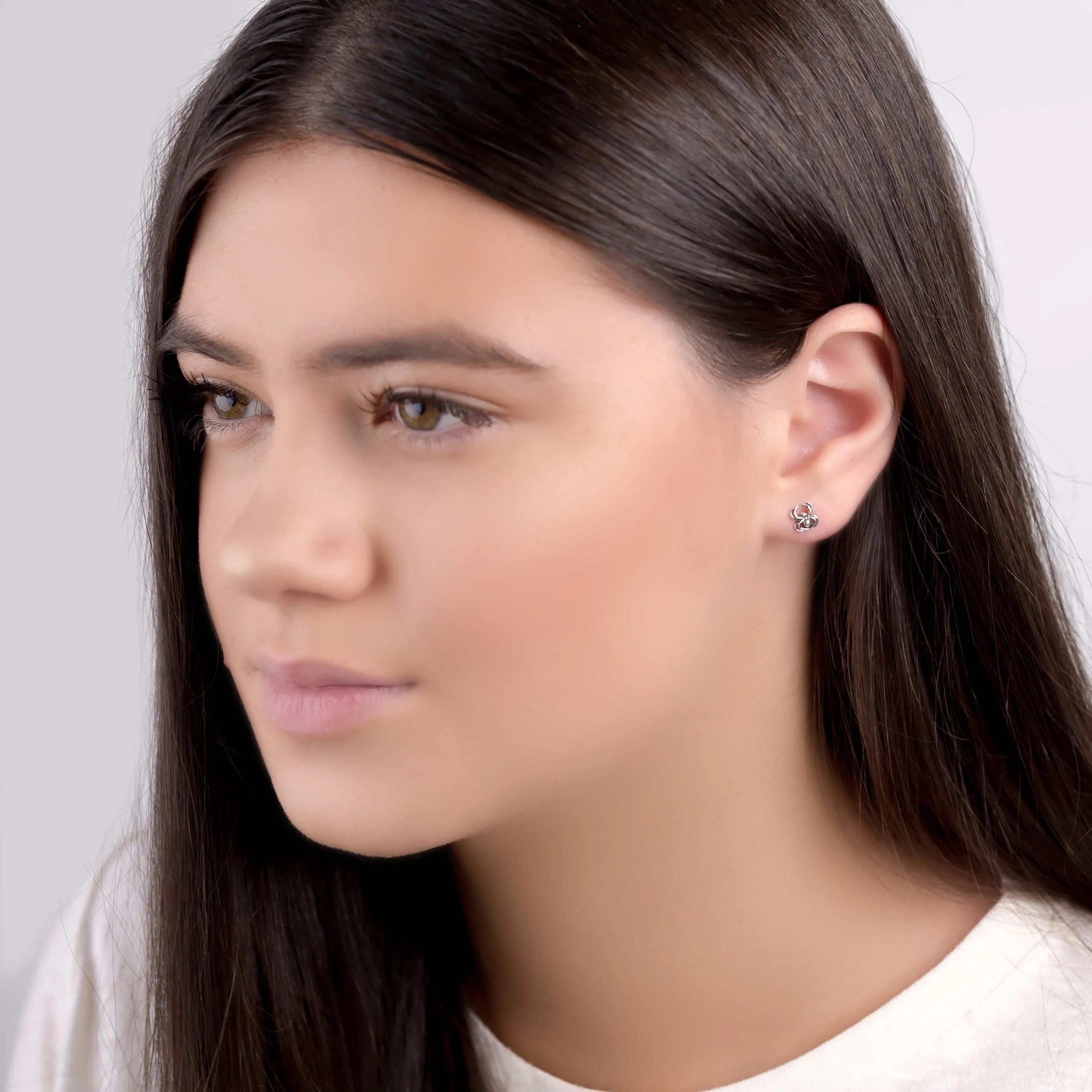 Spider Stud Earrings in Silver sold by Henryka product image thumbnail 3