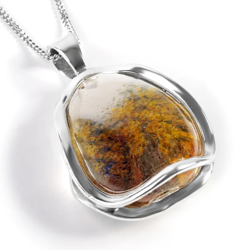 Gorgeous Morgan Hill Poppy Jasper Necklace - Natural Designer Gemstone sold by Henryka