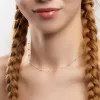 Silver Bead Chain Necklace sold by Henryka