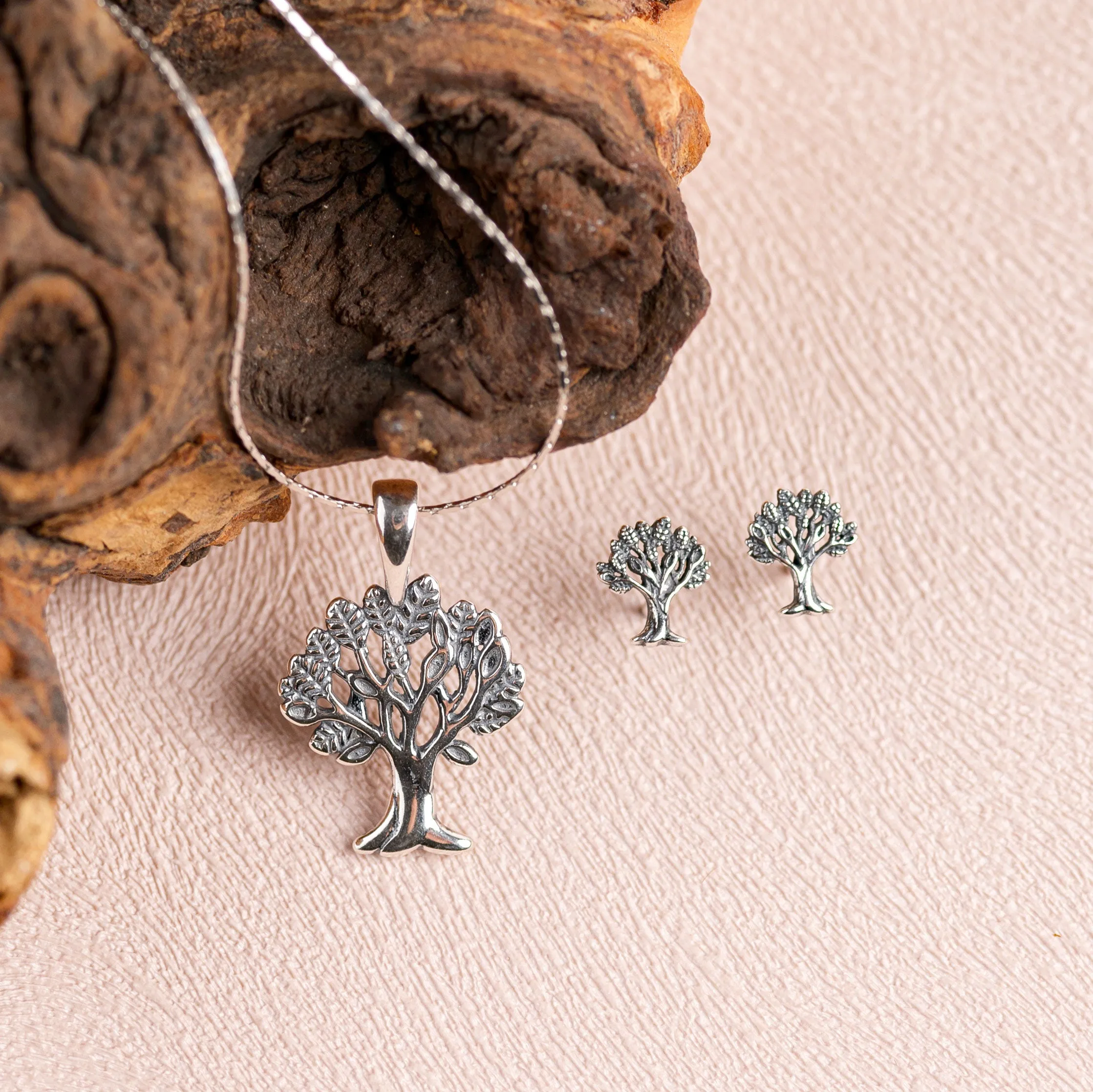 Tree of Life Necklace in Silver sold by Henryka product image thumbnail 4