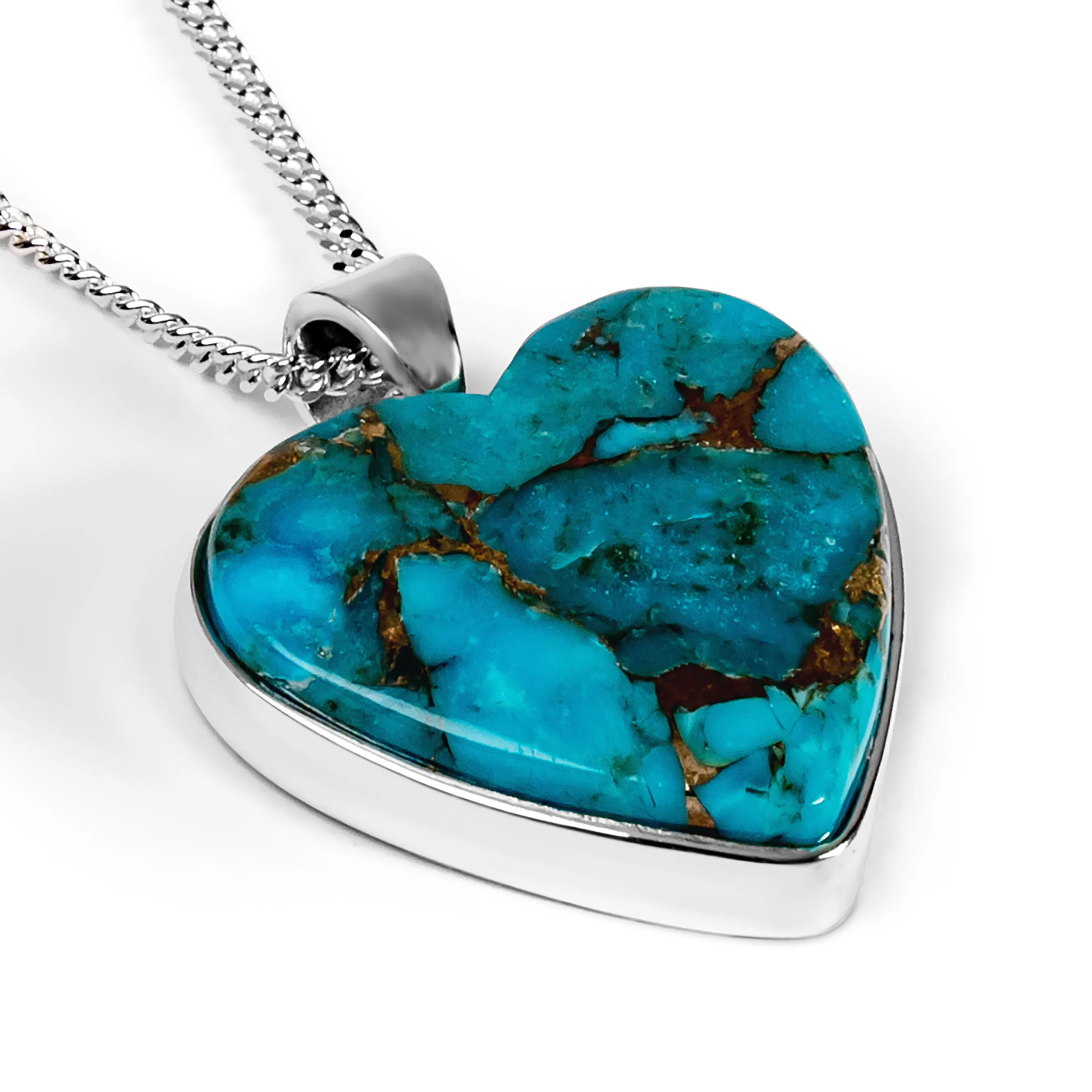 Mohave Copper Turquoise Necklace sold by Henryka