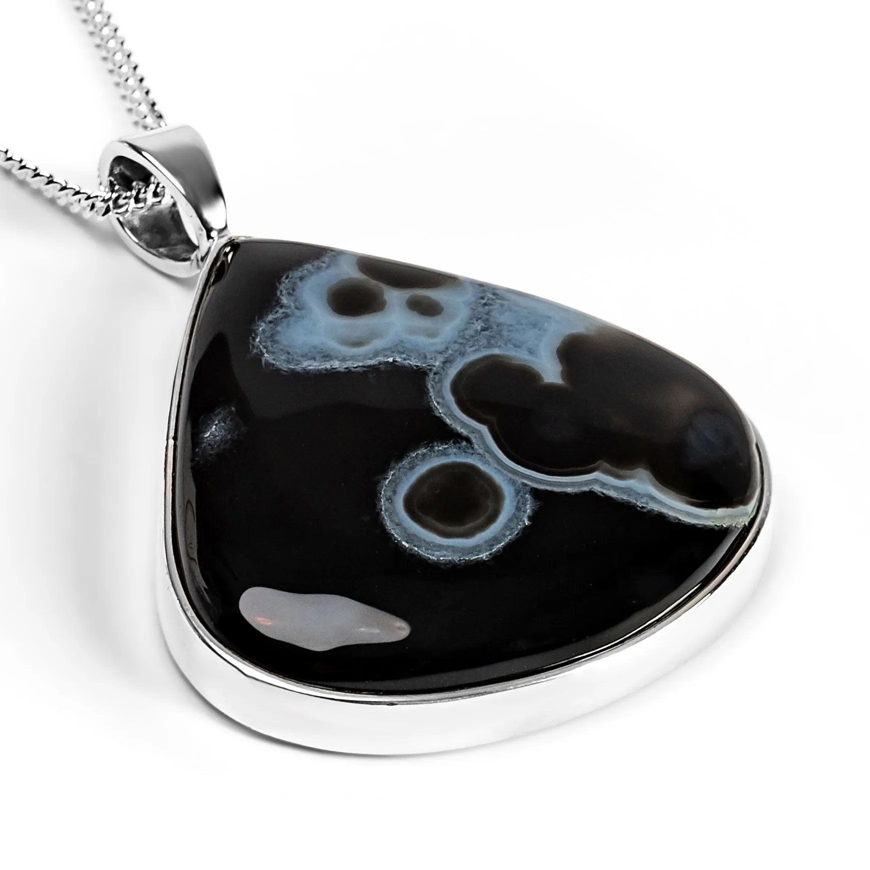 Beautiful Botswana Necklace - Natural Designer Gemstone sold by Henryka