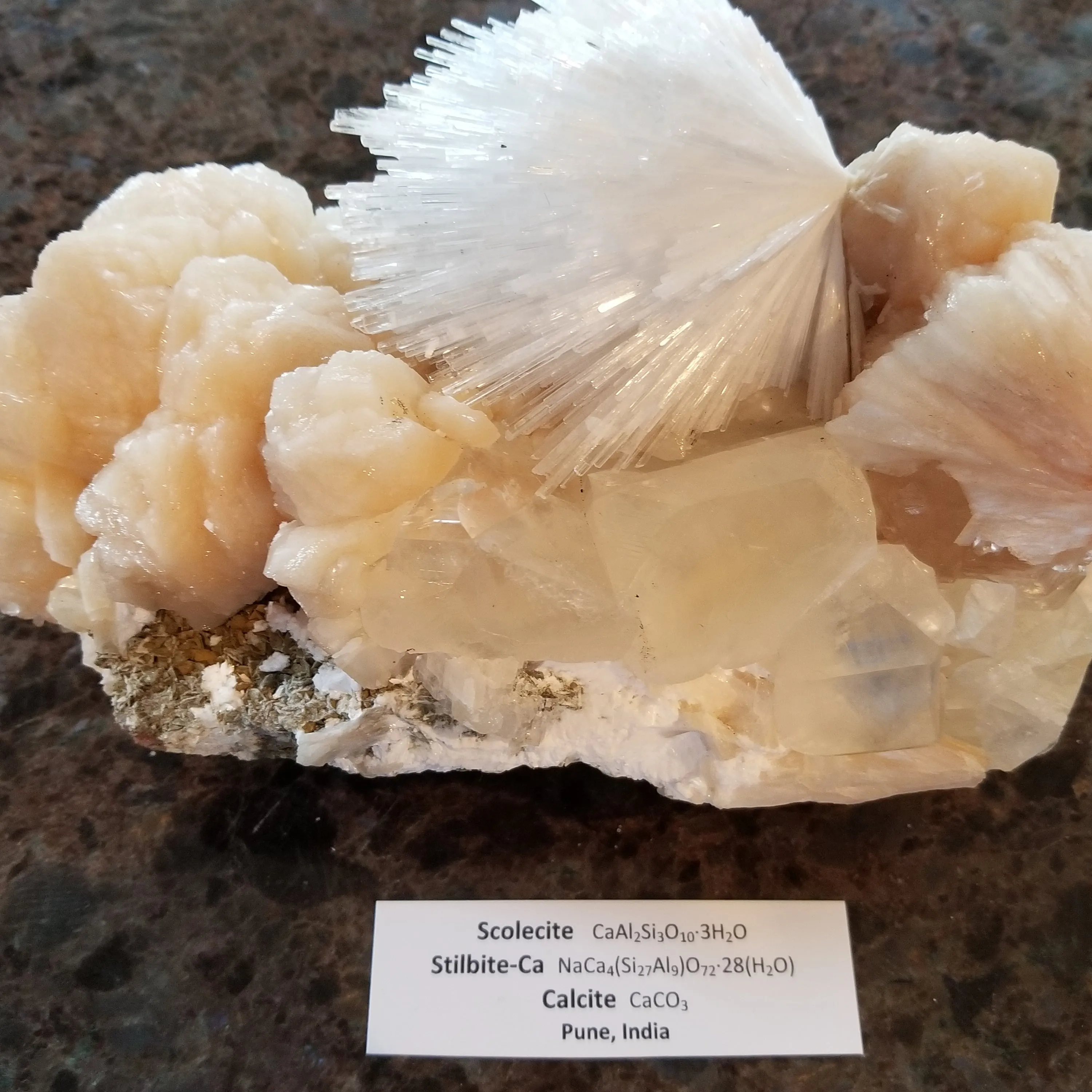 Outstanding Pink Scolecite Statement Ring - Natural Designer Gemstone sold by Henryka product image thumbnail 2