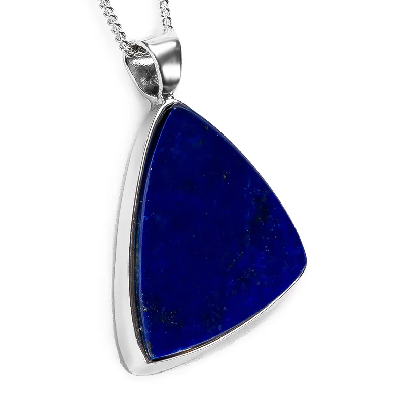 Lapis Lazuli Necklace - Natural Designer Gemstone sold by Henryka