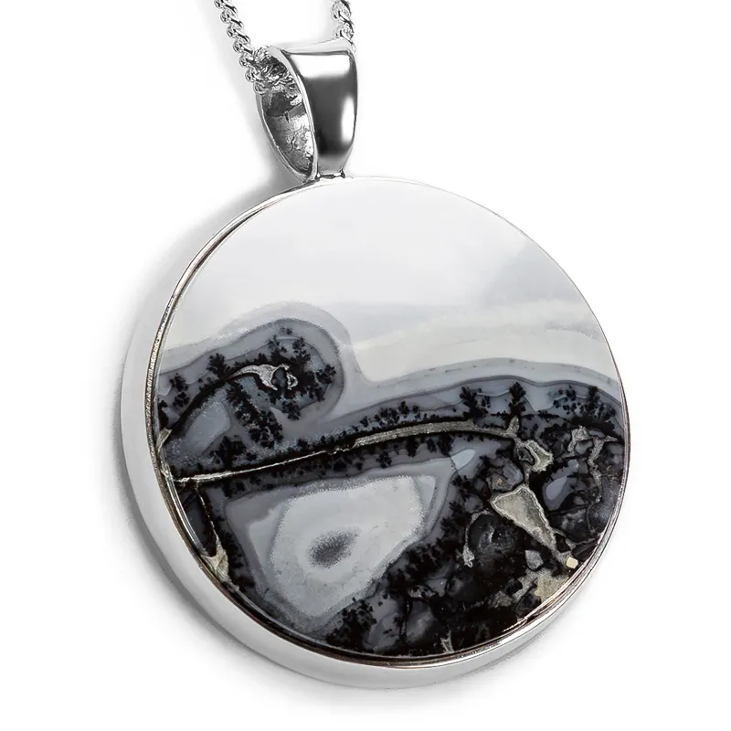 Fantastic Maligano Jasper Necklace - Natural Designer Gemstone sold by Henryka