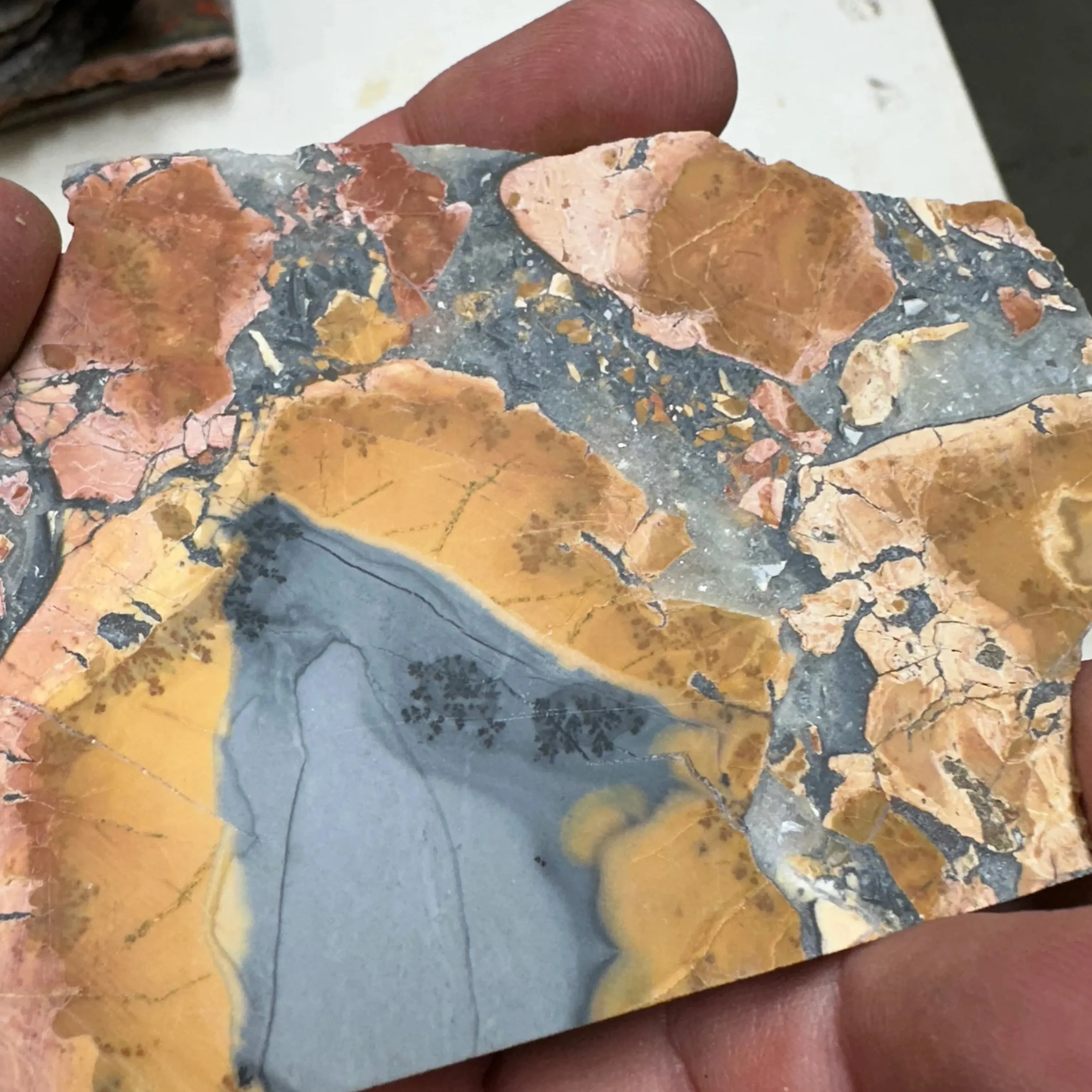 Amazing Indonesian Maligano Jasper Statement Ring - Designer Gemstone sold by Henryka product image thumbnail 2