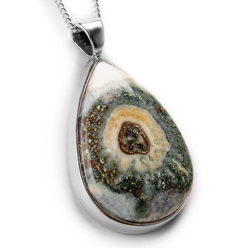 VERY Unusual Solar Quartz Necklace - Natural Designer Gemstone sold by Henryka